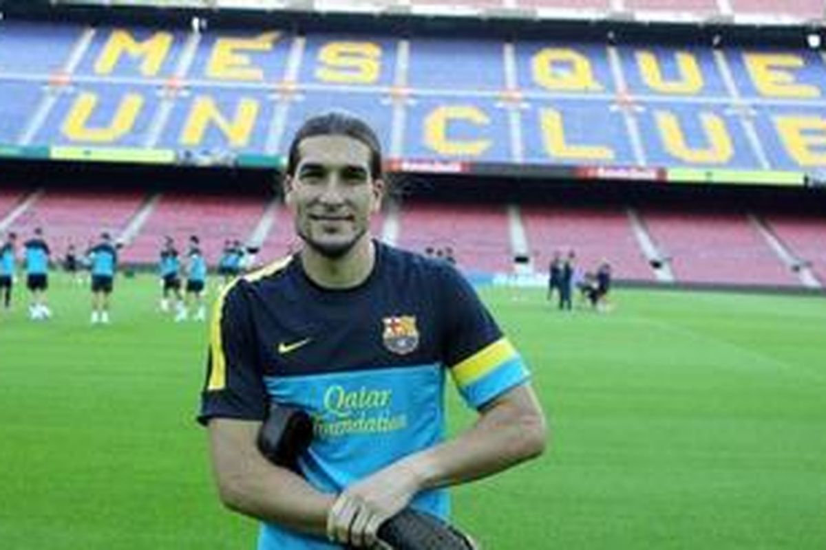 Kiper Barcelona, Jose Manuel Pinto. 