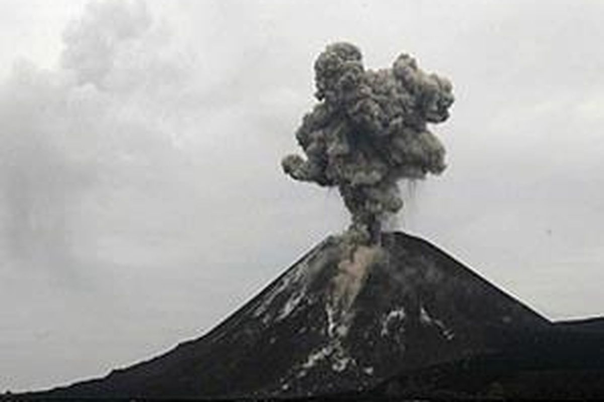 Ilustrasi Anak Krakatau