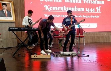 Zul Zivilia di Kemenkumham Rasuna Said, Jakarta Selatan, Rabu (5/4/2023).