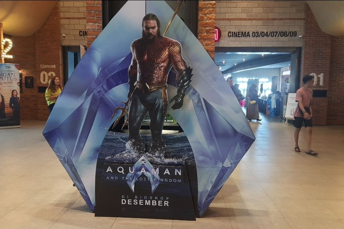 Pengalaman Nonton 4DX Aquaman And The Lost Kingdom dengan Fitur Rain