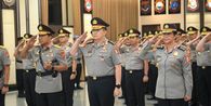 49 Perwira Polri Naik Pangkat, Termasuk Sekjen DPD dan Kementerian ATR/BPN