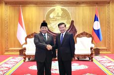 Prabowo Temui Presiden Laos, Bahas Penguatan Kerja Sama Bilateral