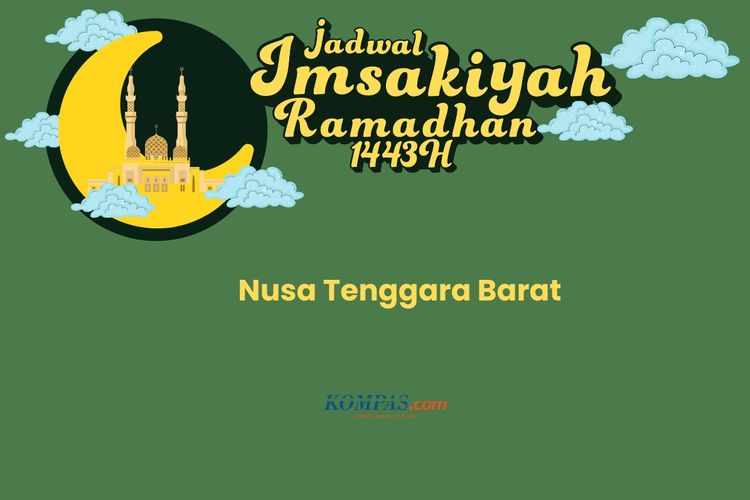 Jadwal Imsakiyah dan Buka Puasa Ramadhan 2022, Lengkap Seluruh Wilayah Nusa Tenggara Barat  