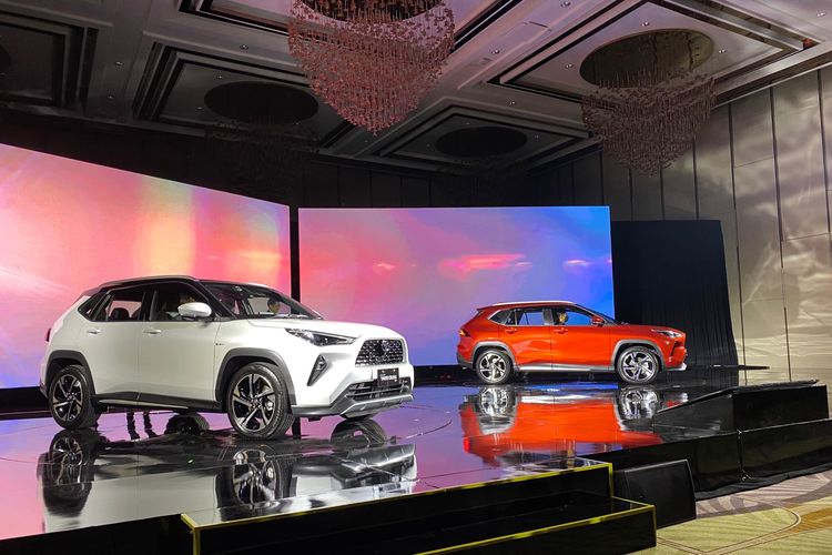 Toyota Yaris Cross resmi diperkenalkan di Indonesia, Senin (15/5/2023)