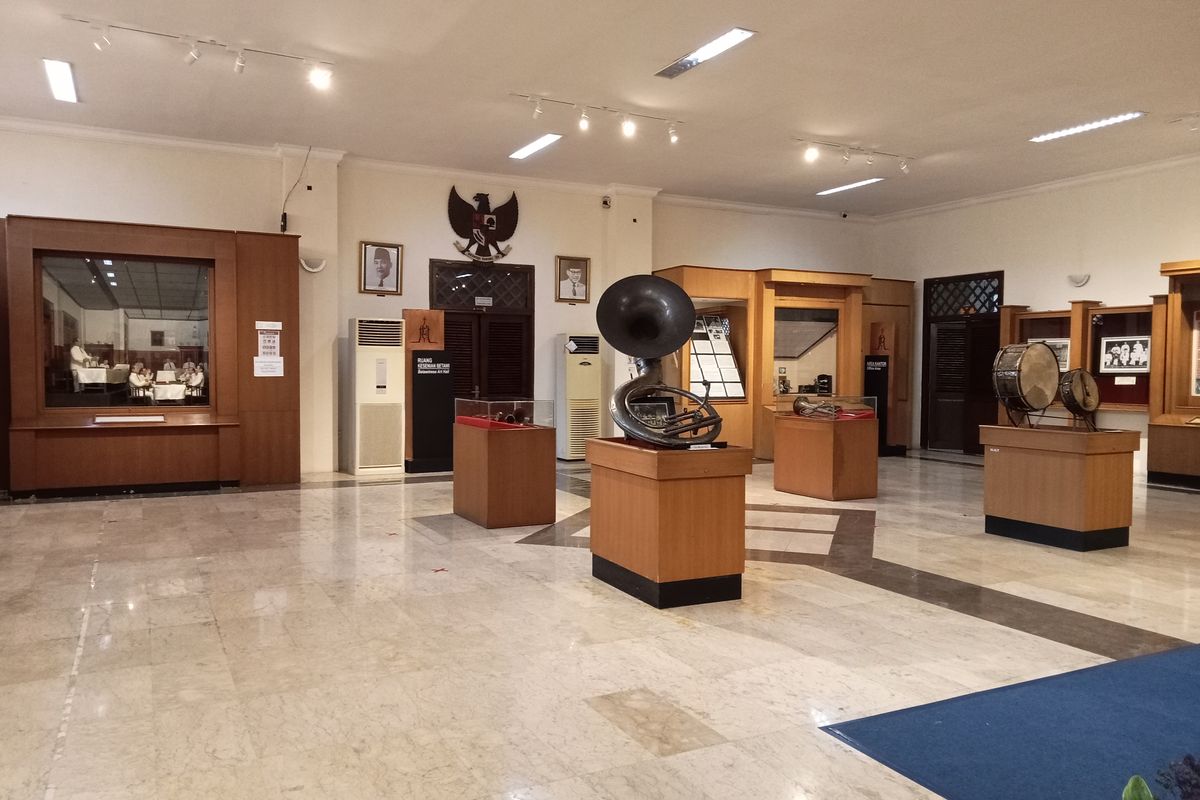 Isi ruangan Museum MH Thamrin.