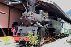 Kereta Bersejarah Mak Itam di Sawahlunto Akan Kembali Beroperasi