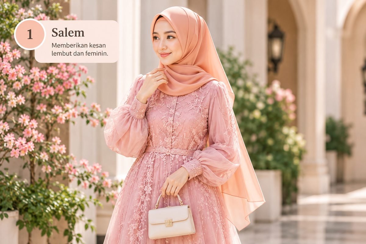  Salem, memberikan kesan lembut dan feminin