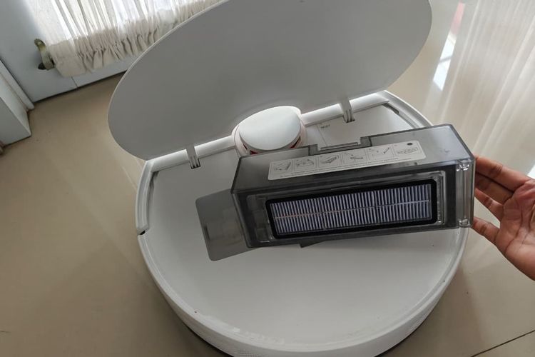 Tanki debu pada Xiaomi Robot Vacuum S40C