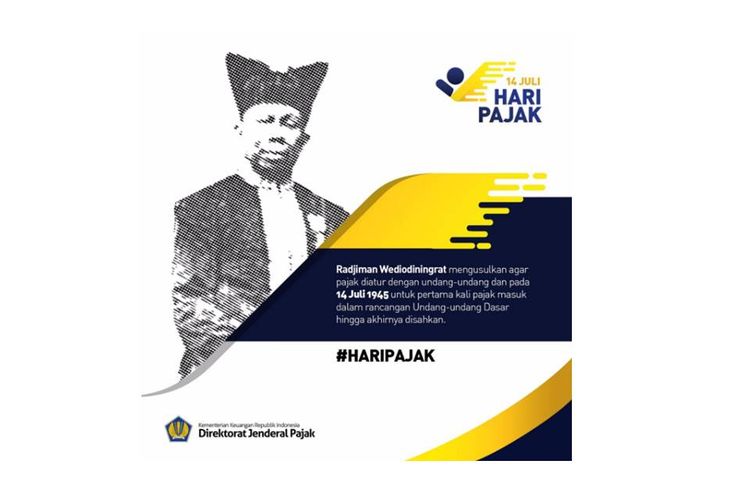 14 Juli diperingati sebagai Hari Pajak Nasional