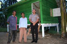 Rumah Warga Miskin yang Dibangun dari Uang Trail Polisi Bireun Sudah Ditempati