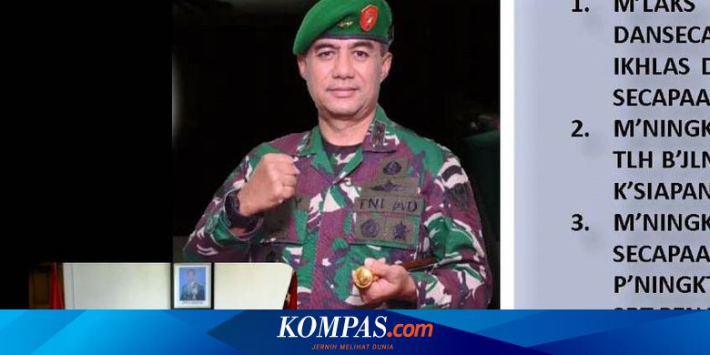 Mau PTM Terbatas? Simak Dulu Tips Komandan Secapa AD Ini - Vimarsana News