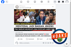 [VIDEO] Beredar Hoaks Menteri PUPR Basuki Hadimuljono Mundur dari Kabinet