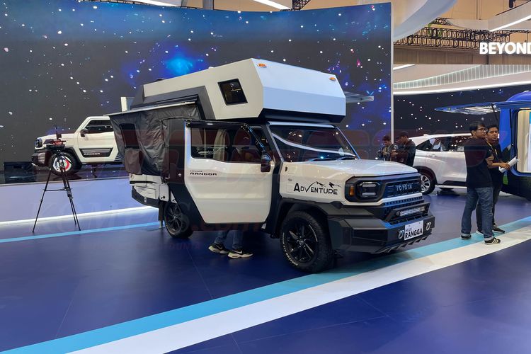 Toyota Hilux Rangga dengan aplikasi campervan di GIIAS 2024