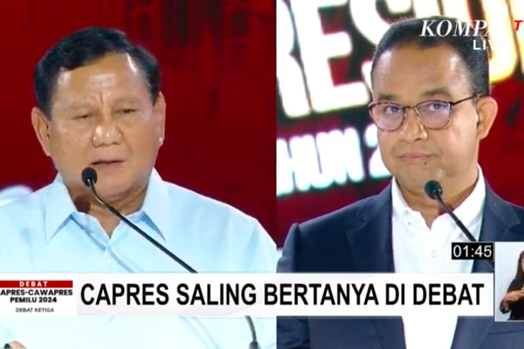 Disebut Prabowo dalam Debat Ketiga Capres-Cawapres, Apa Arti 