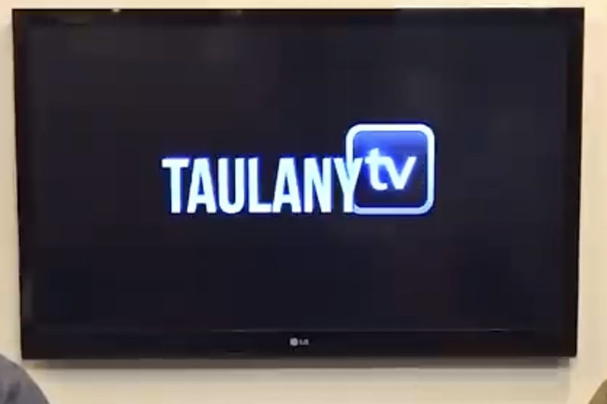 Bidikan layar YouTube Taulany TV. 
