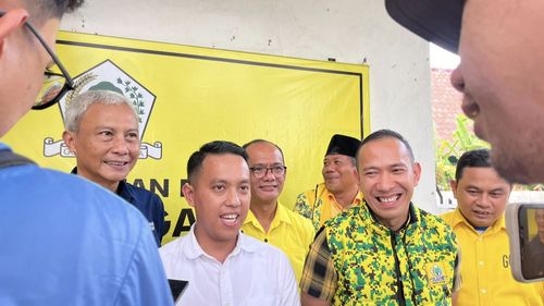 Sambangi DPD Golkar Bogor, Sespri Iriana Jokowi Jajaki Peluang Koalisi Pilkada 2024