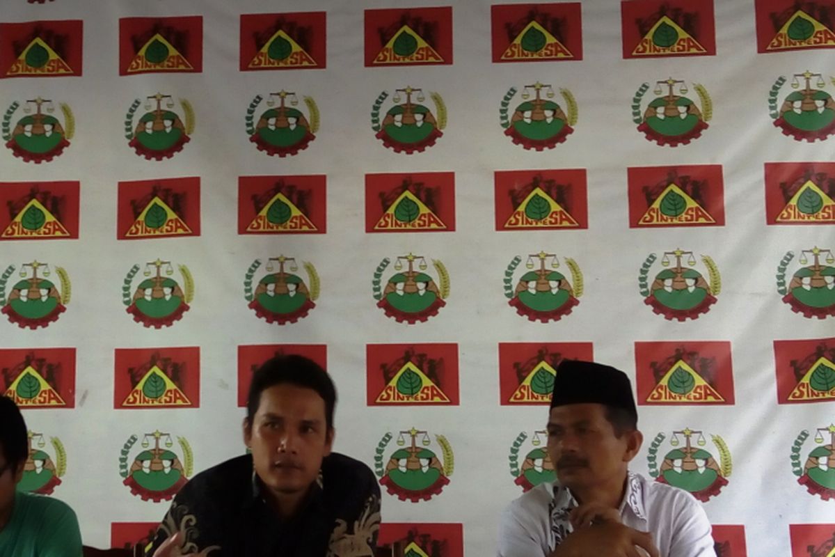 Ketua Umum Serikat Petani Indonesia Henry Saragih mengatakan, selama 19 tahun bekarya, SPI telah meredistribusikan lahan lebih dari 200.000 hektar kepada petani, Jumat (7/7/2017)
