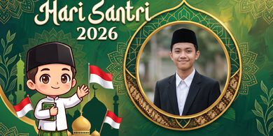 Kumpulan Twibbon Hari Santri 2026 Lengkap dengan Link, Cara Pasang, dan Tema Resmi