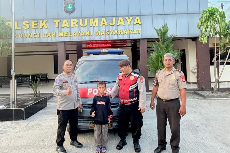 Nekat Cari Ayah dengan Numpang Truk, Bocah Depok Telantar di Bekasi