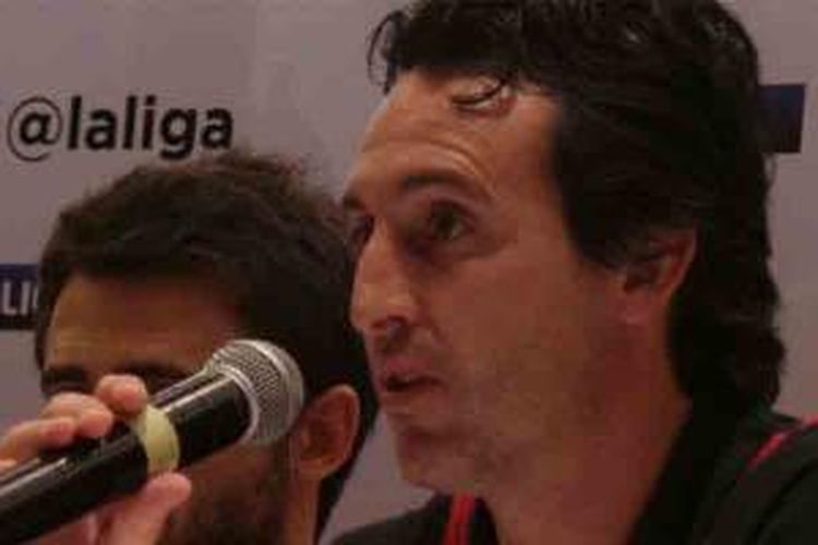 Pelatih Sevilla, Unai Emery.