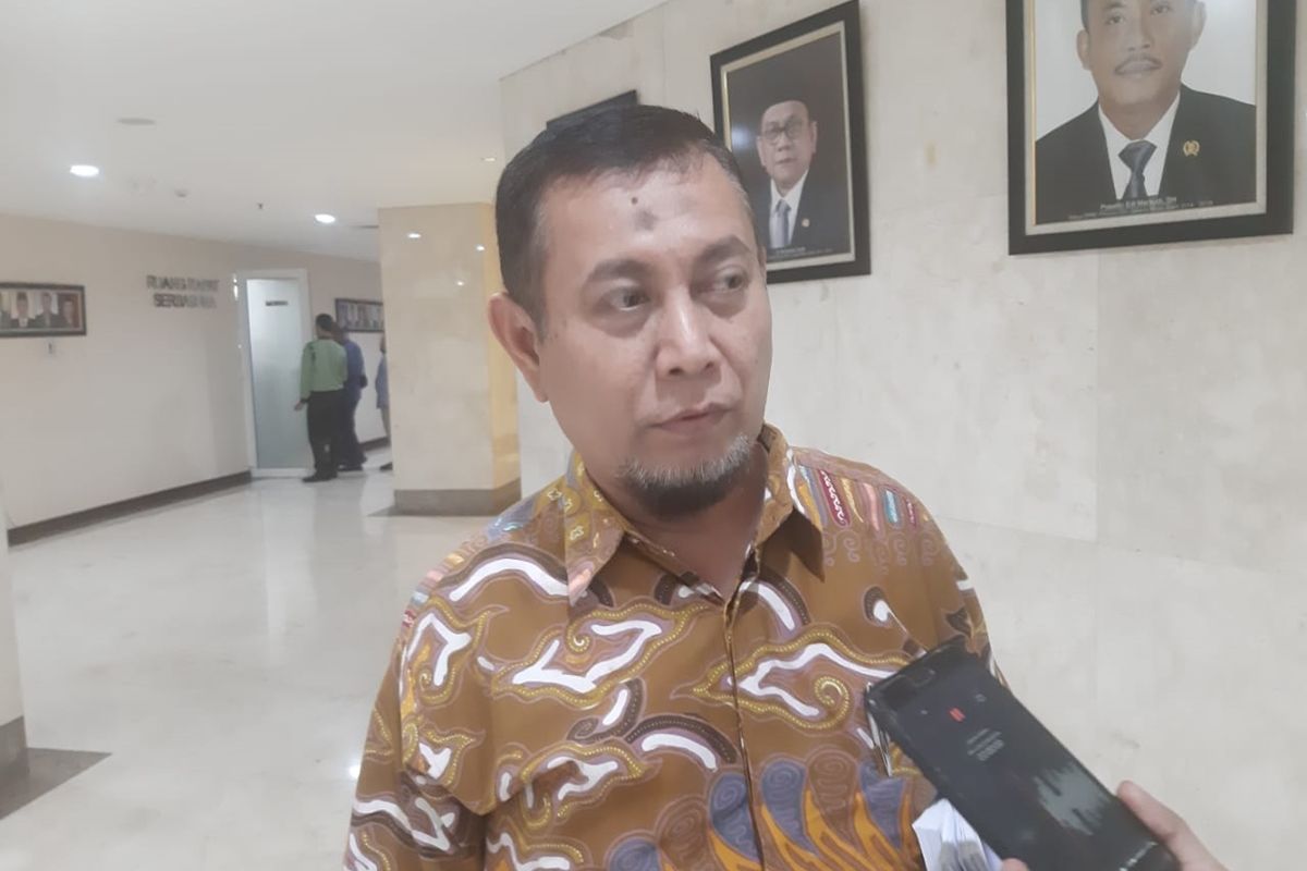 Anggota DPRD DKI Jakarta Fraksi PKS Ahmad Yani di gedung DPRD DKI Jakarta, Jalan Kebon Sirih, Jakarta Pusat, Selasa (10/09/2019)