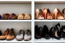 4 Cara Menghilangkan Bau Tidak Sedap dari Rak Sepatu