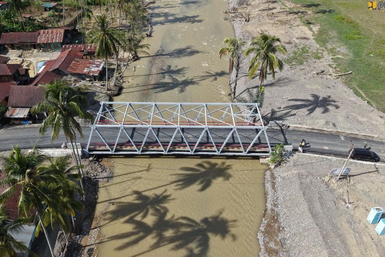 Usai Bencana, Jembatan Lumut Aceh Tengah Ditinggikan 1,5 Meter