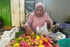 Ketiban Berkah, Omzet Pedagang Bunga Tabur di Sumenep Naik 100 Persen Jelang Ramadhan