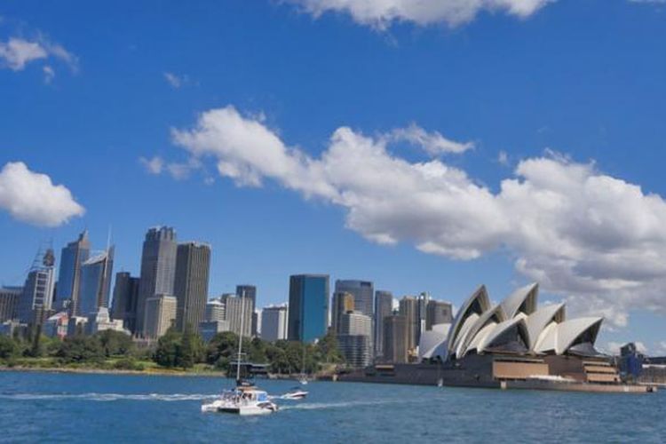 Gedung Opera di Sydney, Australia.