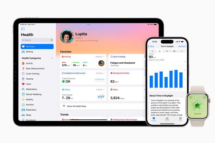 Apple meluncurkan fitur baru untuk melakukan pelacakan kesehatan mental penggunanya. Fitur tersebut akan diluncurkan ke sistem operasi iOS 17, iPadOS 17, dan watchOS 10