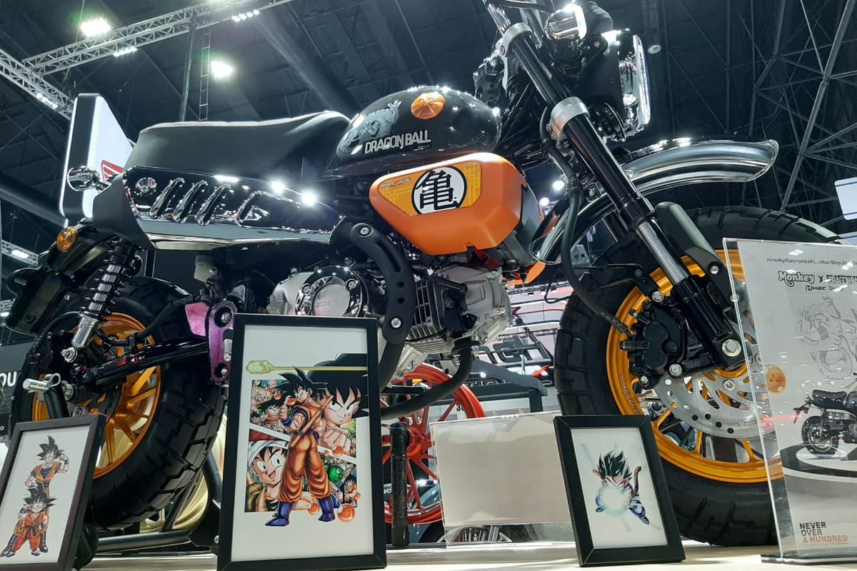 Honda Thailand meluncurkan Monkey x Dragon Ball