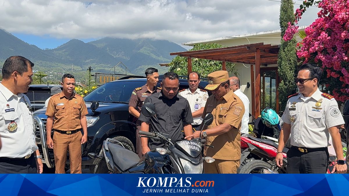 Cegah TPPO di Daerah Terpencil Manggarai NTT, Petugas Desa Dapat Kendaraan Bermotor