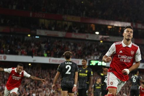 Klasemen Liga Inggris: Arsenal Sempurna di Puncak, Liverpool 5 Besar, Man City...