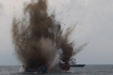 Curi Ikan, Tiga Kapal Malaysia Diledakkan di Langsa