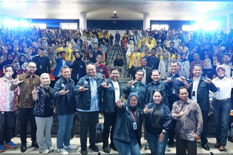 PT Jasa Raharja (Persero) bersama Forum Digital (Fordigi) Badan Usaha Milik Negara (BUMN) menggelar roadshow Fordigi Goes to Campus di Universitas Lambung Mangkurat (ULM) Banjarmasin, Kalimantan Selatan (Kalsel), Selasa (22/8/2023).

