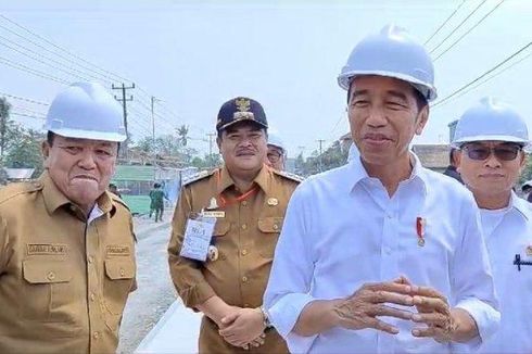 Gubernur Arinal Senyum Semringah Dipuji Jokowi Jalan di Lampung Kini Mulus