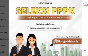 Formasi PPPK IKN 2023.
