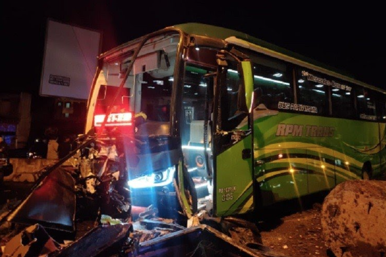 Kecelakaan bus di Wonosobo