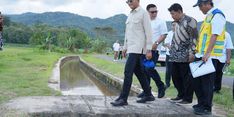 Menteri PU: Rehabilitasi Jaringan Irigasi di Kalibawang Diharapkan Bisa Tingkatkan IP Jadi 264 Persen