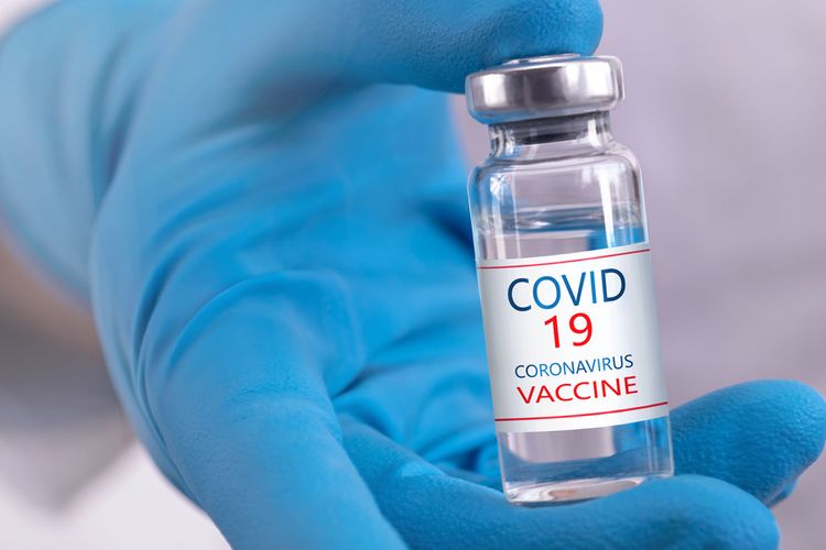 Illustration of Covid-19 vaccine.