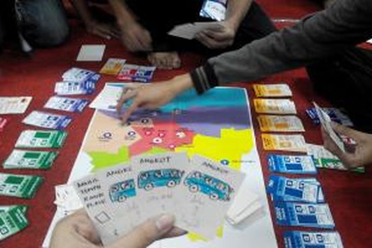 Salah satu prototipe Board Game buatan tim peserta