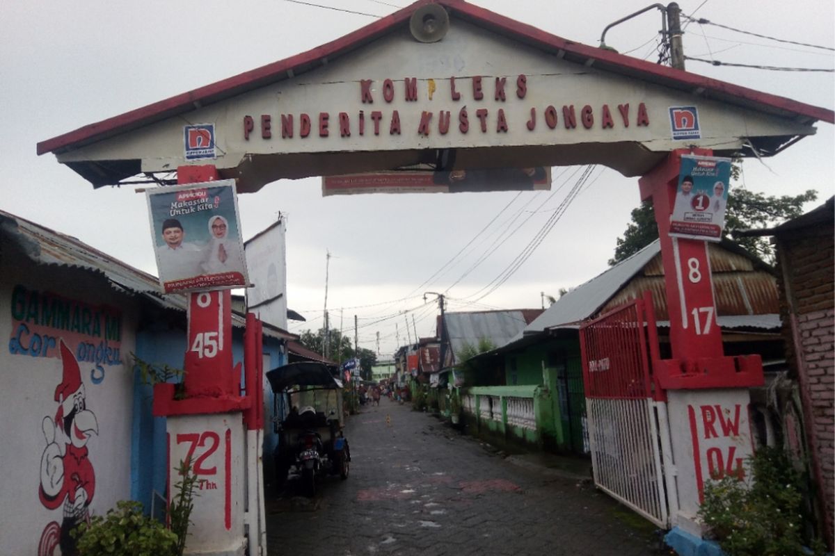 Kampung Jongaya , kompleks kusta di Makassar