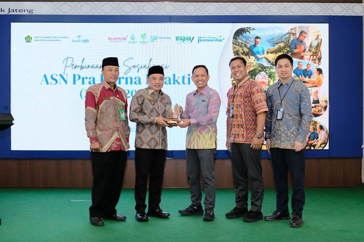 bank bjb Perkuat Literasi Keuangan dan Kewirausahaan Calon Pensiunan Kemenag Semarang