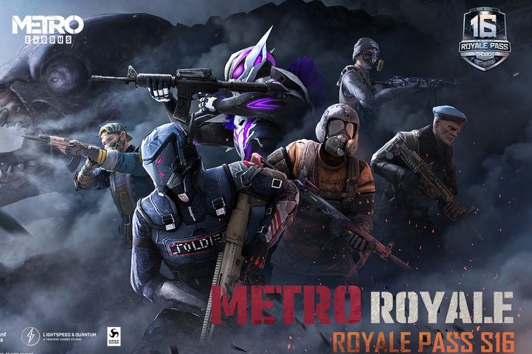 PUBG Mobile resmi mengeluarkan sebuah Royale Pass Season 16  bertema ?Metro Royale?.