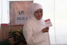 Quick Count Charta Politika Pilkada Jatim Data 90 Persen: Khofifah-Emil Masih Unggul