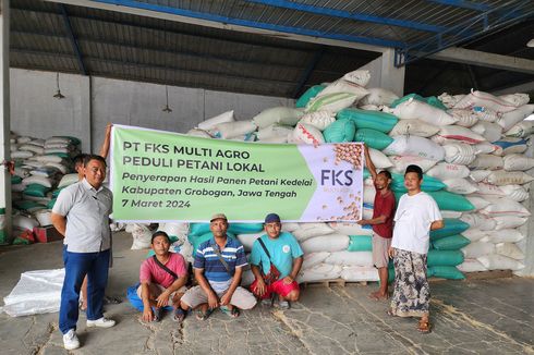 Dukung Petani dan Ketahanan Pangan, FKS Multi Agro Serap Kedelai Lokal
