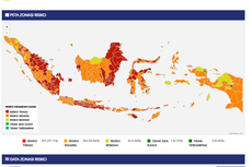 UPDATE Daftar Terbaru 201 Zona Merah Covid-19 di Indonesia