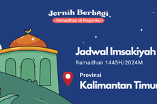 Jadwal Imsak dan Buka Puasa di Provinsi Kalimantan Timur, 14 Maret 2024