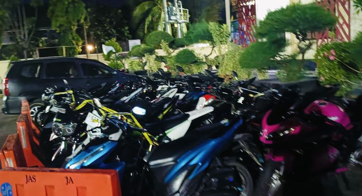 Balap Liar di Situbondo, 26 Motor Disita