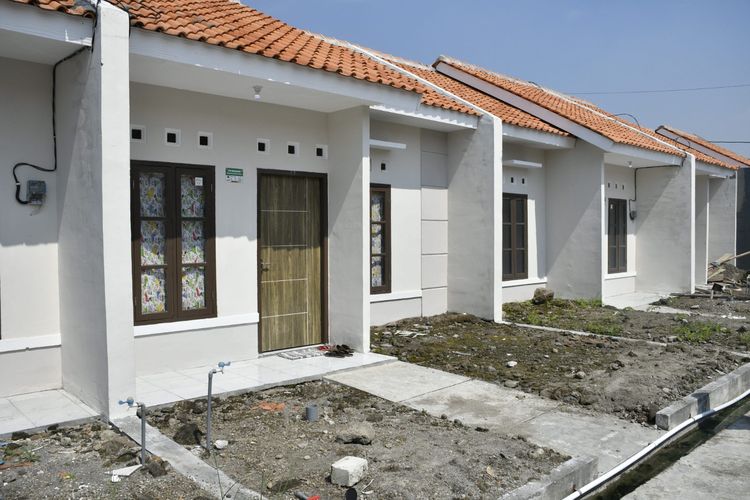 Ilustrasi rumah subsidi yang disalurkan melalui KPR FLPP.